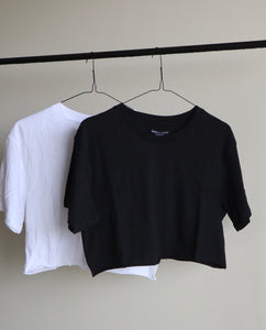 Azriel Cropped Basic Tee